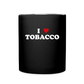 Heart Farmer - J’aime le tabac - Mug uni - noir - Devant