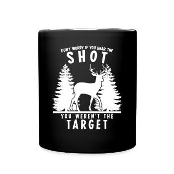 Hunters Hunter Hunting - Full Colour Mug - black - Front