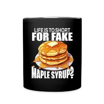 Journée nationale du sirop d’érable - Life - Mug uni - noir - Devant