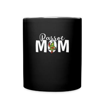Parrot Mom Bird Animal - Full Colour Mug - black - Front