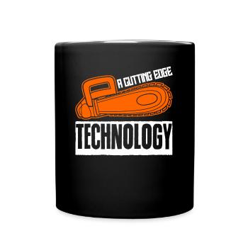 Chain Saw Chainsaw - Full Colour Mug - black - Front