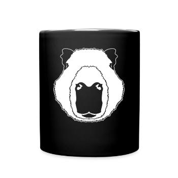 Capybara Funny Capybaras - Tasse einfarbig - Schwarz - Vorne