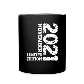 2021 November Limited Edition 2nd Birthday Decoration - Full Colour Mug - black - Front