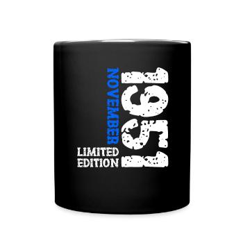 1951 novembre Limited Edition 72e anniversaire décoration - Mug uni - noir - Devant