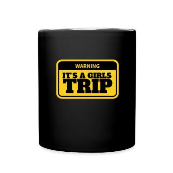 Cruise Vacation Family Trip - Holy Ship Girls Trip - Full Colour Mug - black - Front