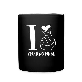 Sumo Stew - Hot Pot Chanko Hub - Full Colour Mug - black - Front