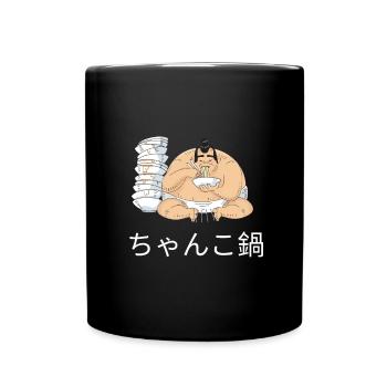 Sumo Stew - Hot Pot Chanko Hub - Full Colour Mug - black - Front
