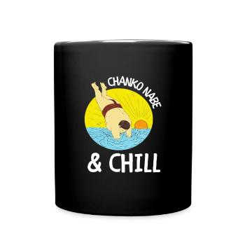 Sumo Stew - Hot Pot Chanko Hub - Full Colour Mug - black - Front