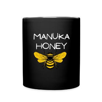 New Zealand Bee Keeper - Manuka Honey - Full Colour Mug - black - Front