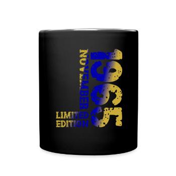1965 novembre Limited Edition 58e anniversaire décoration - Mug uni - noir - Devant