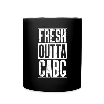 Chirurgie Fresh Outta - PAC - Mug uni - noir - Devant