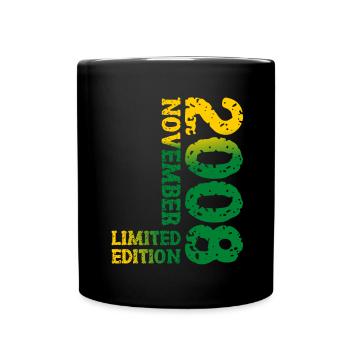2008 Novembre Édition Limitée 15e Anniversaire Décoration - Mug uni - noir - Devant
