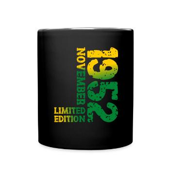 1952 November Limited Edition 71st Birthday Decoration - Full Colour Mug - black - Front