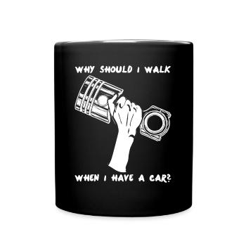Mécanicien Moteur à combustion Mécanique Voiture - Mug uni - noir - Devant