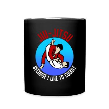 Jiu-Jitsu BJJ Brazilian Ju-Jitsu - Full Colour Mug - black - Front