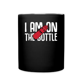 Tomato Ketchup Bottle Carnival Costume - Tasse einfarbig - Schwarz - Vorne