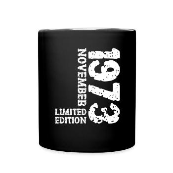 1973 novembre édition limitée 50e anniversaire décoration - Mug uni - noir - Devant