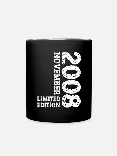 2008 Novembre Édition Limitée 15e Anniversaire Décoration - Mug uni - noir