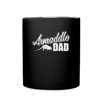 Tatous Papa Mammifère USA - Mug uni - noir - Devant