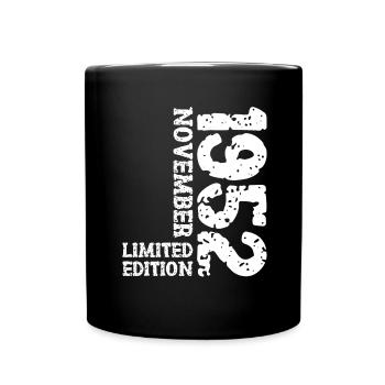 1952 November Limited Edition 71st Birthday Decoration - Full Colour Mug - black - Front