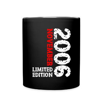 2006 November Limited Edition 17th Birthday Decoration - Full Colour Mug - black - Front