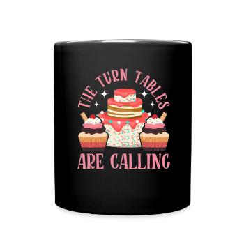 Cupcake-künstler Backt - Tasse einfarbig - Schwarz - Vorne