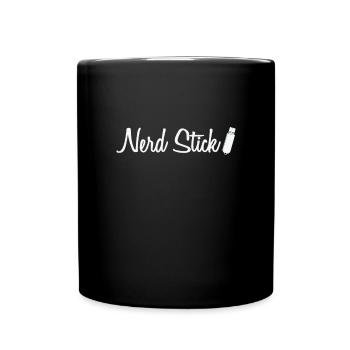 Nerd Stick USB Stick Retrospeichermodul - Tasse einfarbig - Schwarz - Vorne