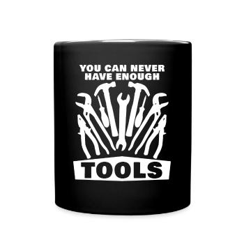 Tool DIY Craftsman Tools - Tasse einfarbig - Schwarz - Vorne