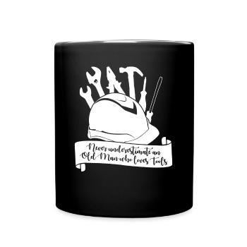 Craftsman Tool DIY Tools - Tasse einfarbig - Schwarz - Vorne
