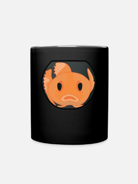 Poisson rouge Poisson rouge Poissons rouges - Mug uni - noir
