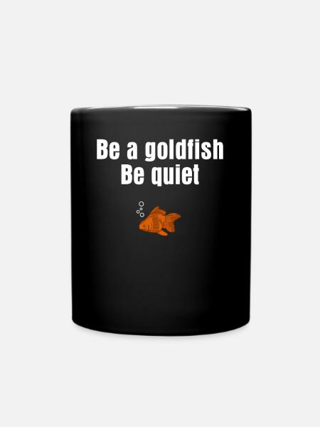 Poisson d’or Poissons rouges Poisson rouge - Mug uni - noir