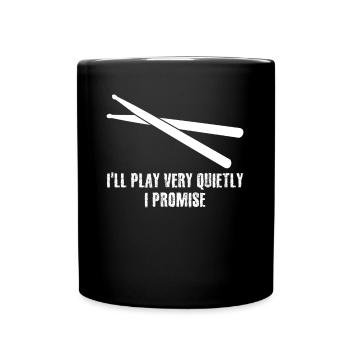 Drummer Drum Drumset Drums Drumsticks - Mug uni - noir - Devant
