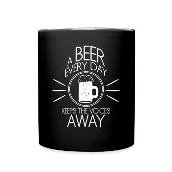 Craft Beer Home Brewery Beer Brewing - Full Colour Mug - black - Front