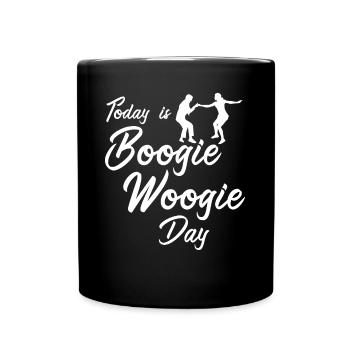 Swing Boogie Woogie Dance Dancing - Tasse einfarbig - Schwarz - Vorne