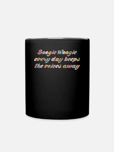 Boogie Woogie Blague Danse Swing - Mug uni - noir