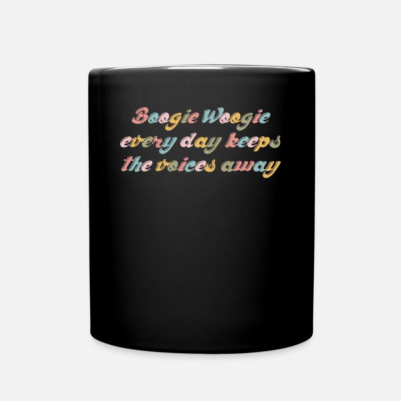 Boogie Woogie Blague Danse Swing - Mug uni - noir