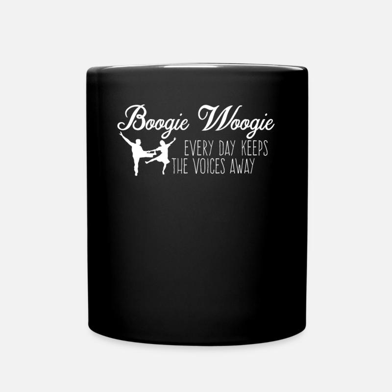 Boogie Woogie Dancer Swing Dancing - Tasse einfarbig - Schwarz