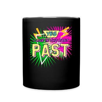 1980's Retro 80s Disco - Full Colour Mug - black - Front