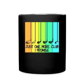 Golf Club Golf Players - Full Colour Mug - black - Front