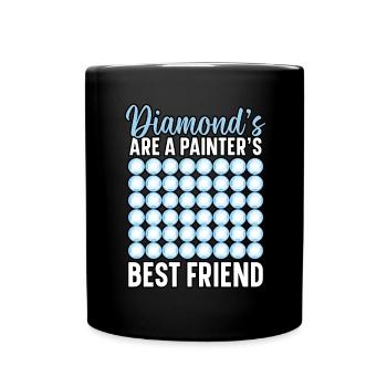 Diamond painting hand tools diamond painter - Full Colour Mug - black - Front
