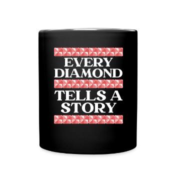 Diamond Painting Tools Diamond Painter - Full Colour Mug - black - Front