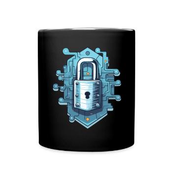 Cybersécurité Art Hacking Amateur Informatique Nerd - Mug uni - noir - Devant