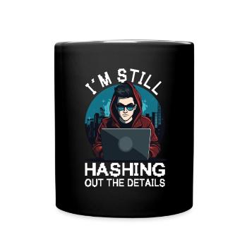 Cybersécurité Art Hacking Amateur Informatique Nerd - Mug uni - noir - Devant