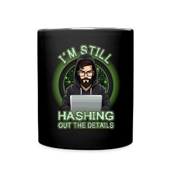 Cybersécurité Art Hacking Amateur Informatique Nerd - Mug uni - noir - Devant
