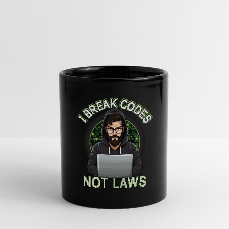 Cybersecurity Art Hacking Lover Computer Nerd Full Colour Mug