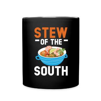 Gumbo Lovers Foodie Louisiane Manger Cuisine Cajun - Mug uni - noir - Devant