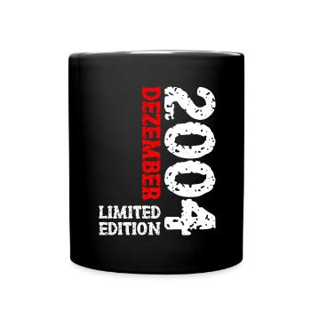 2004 December Limited Edition 19th Birthday Decoration - Full Colour Mug - black - Front