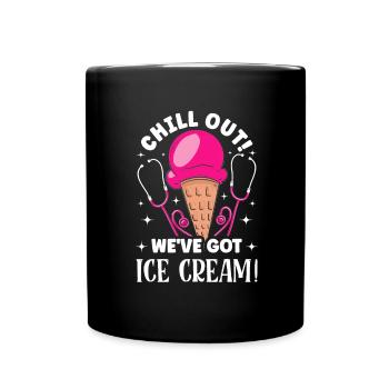 Drôle Mental Soins Infirmiers Psychiatrique - Mug uni - noir - Devant