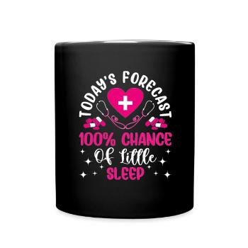 Drôle Psychiatrique - Mug uni - noir - Devant
