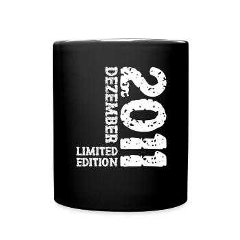 2011 Décembre Édition Limitée 12e Anniversaire Décoration - Mug uni - noir - Devant